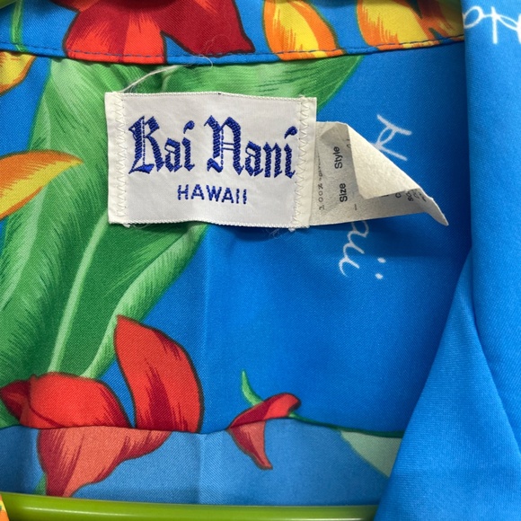 Vintage Rai Nani Button Down Size L All Over Floral Print - Picture 3 of 5